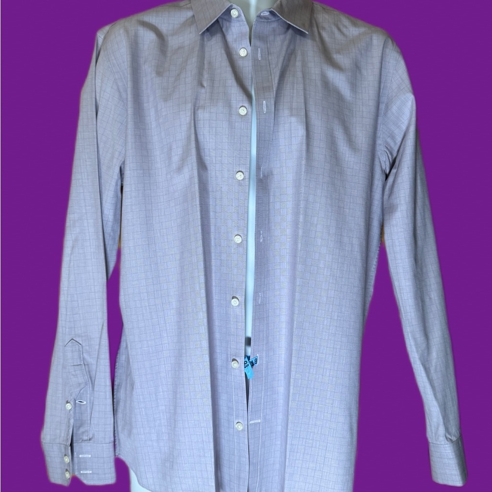 Calibrate Slim Fit Shirt with Classic Collar - Picture 1 of 6